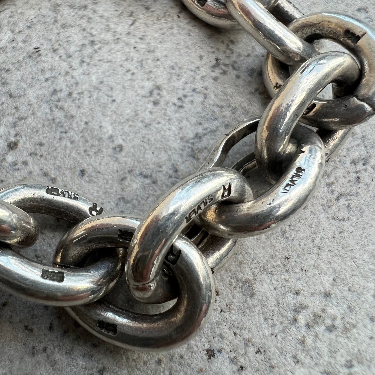 Stamp Chain Bracelet