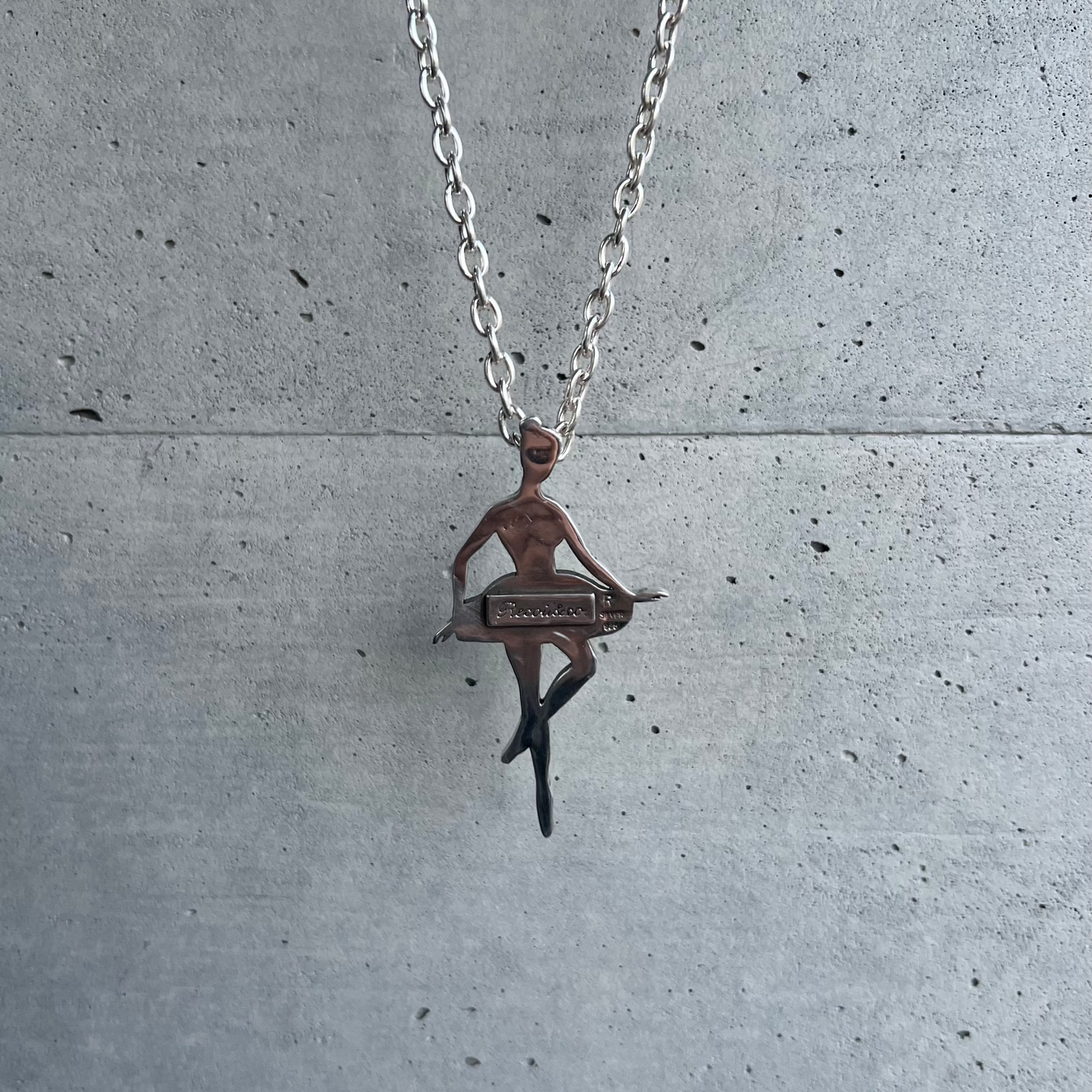 Silhouette "B" Pendant