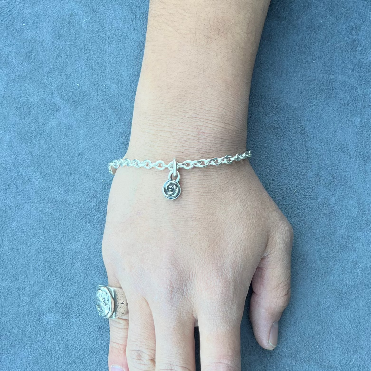 Dropped Rose Ball Bracelet