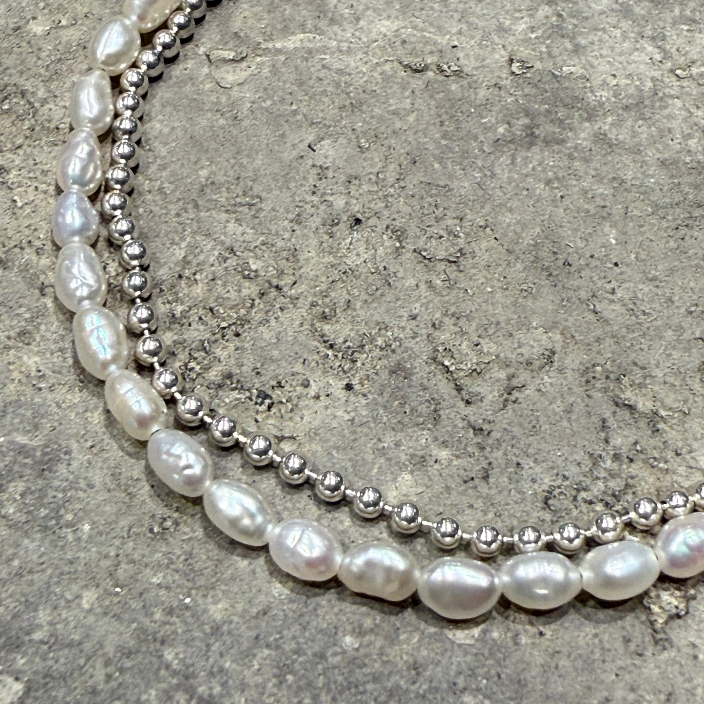Recoil&co. x "TSUNAGI" Pearl Bracelet - 01