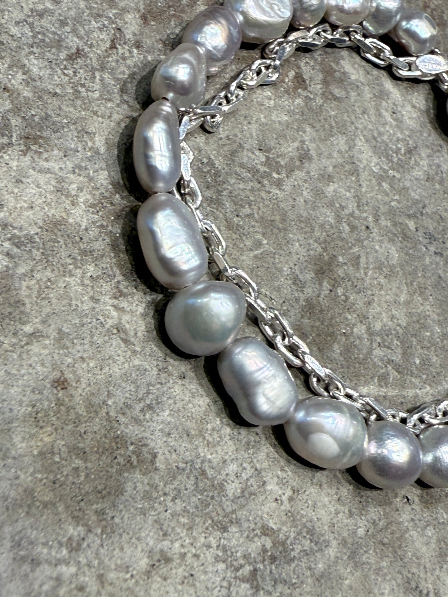 Recoil&co. x "TSUNAGI" Pearl Bracelet - 04