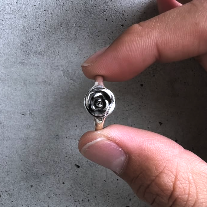 Rose Ball Ring