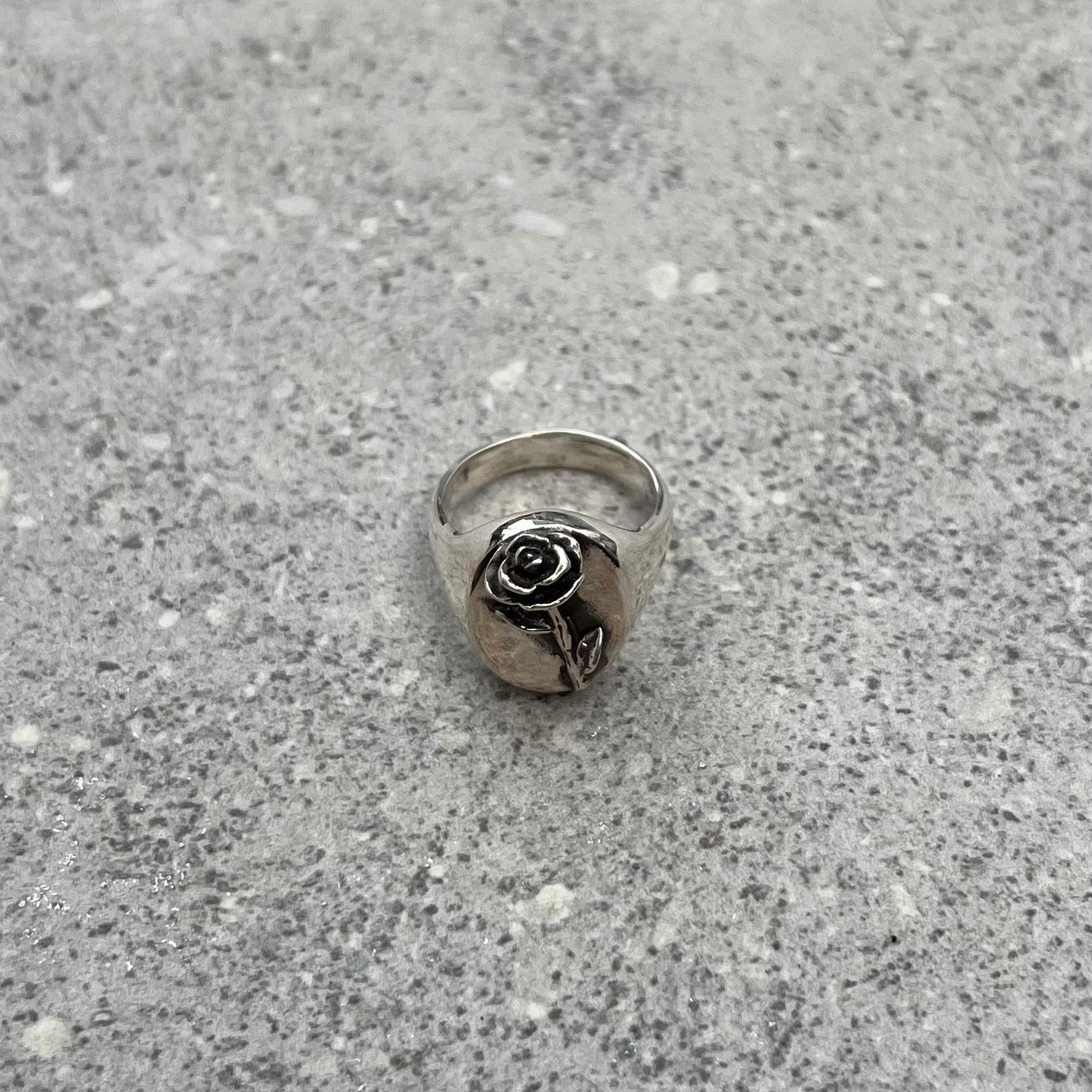 Rose Signet Ring