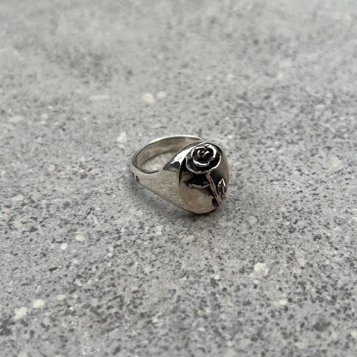 Rose Signet Ring