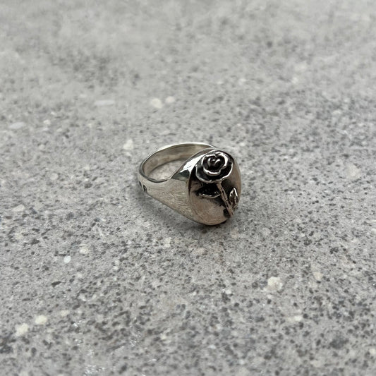 Rose Signet Ring