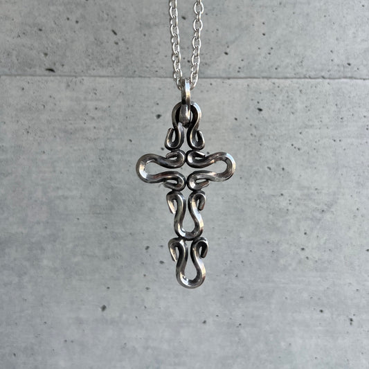 Arabesque Cross Pendant