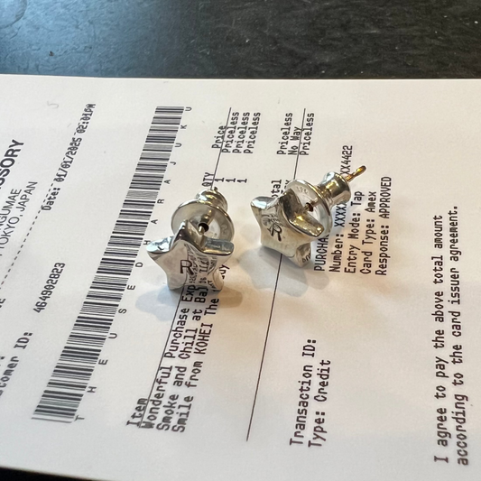 Star Stud Earrings (Pair)