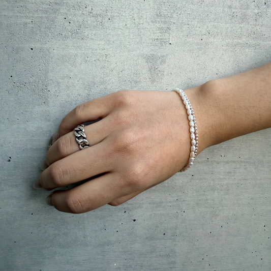 Recoil&co. x "TSUNAGI" Pearl Bracelet - 01
