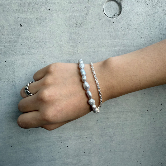 Recoil&co. x "TSUNAGI" Pearl Bracelet - 04